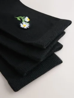 Bumble Bee - Chaussettes à motif brodé 4 Pack