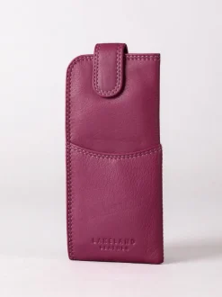 canneberge - Lakeland Leather Etui à lunettes
