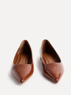 caramel - Linzi Orian Ballet à bout pointu Chaussures plates