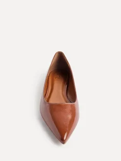 caramel - Linzi Orian Ballet à bout pointu Chaussures plates