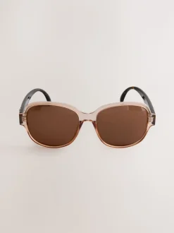 caramel - Lunettes de soleil carrées polarisées petites tailles