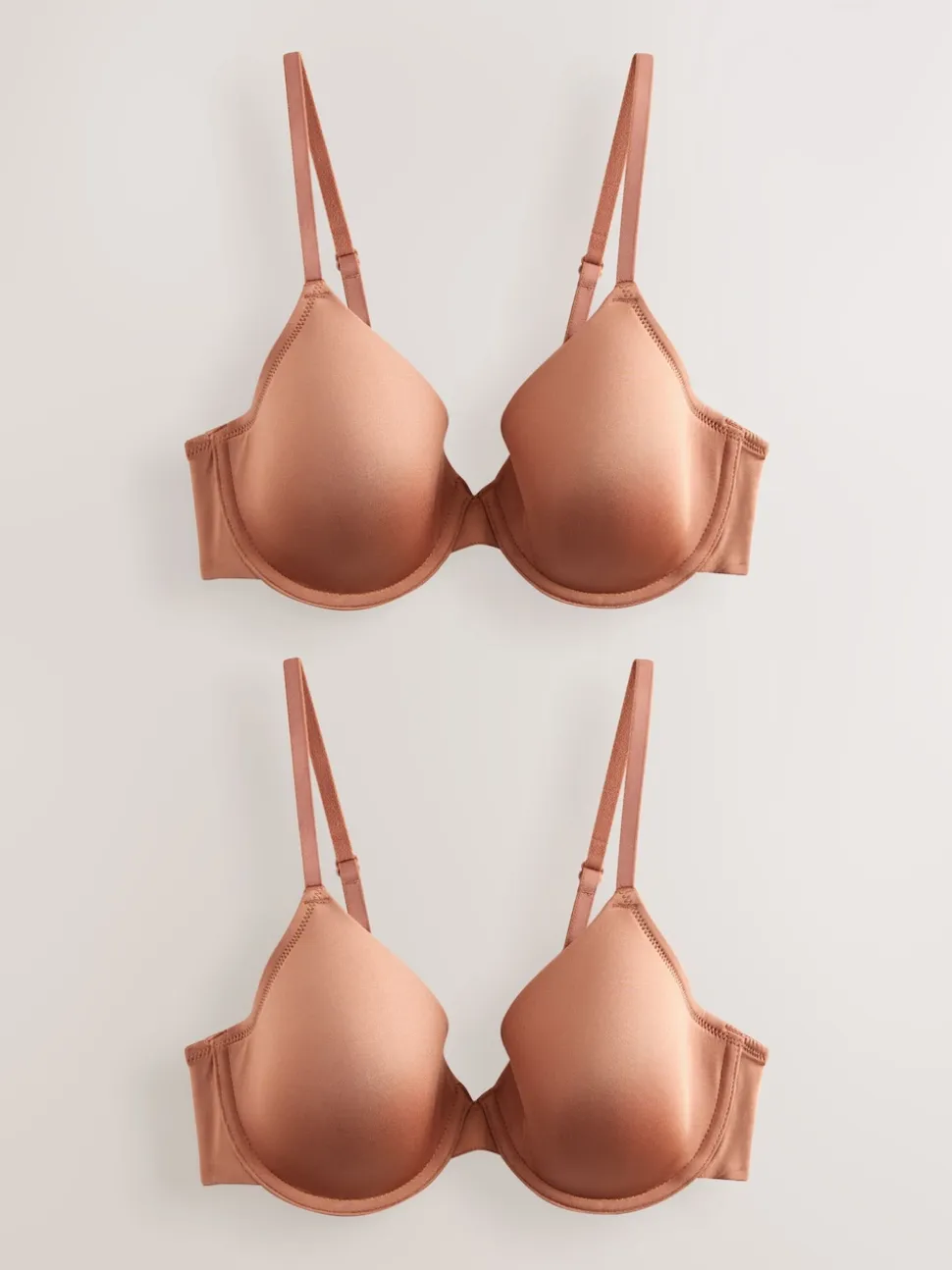 Caramel Nude - Lot de 2 Soutiens-gorge A-E Smoothing Ultimate Comfort