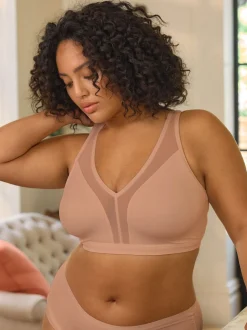 Caramel Nude - Soutien-gorge confort ultime sans armatures sans armatures