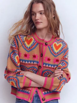 Cardigan Boden Abi jacquard