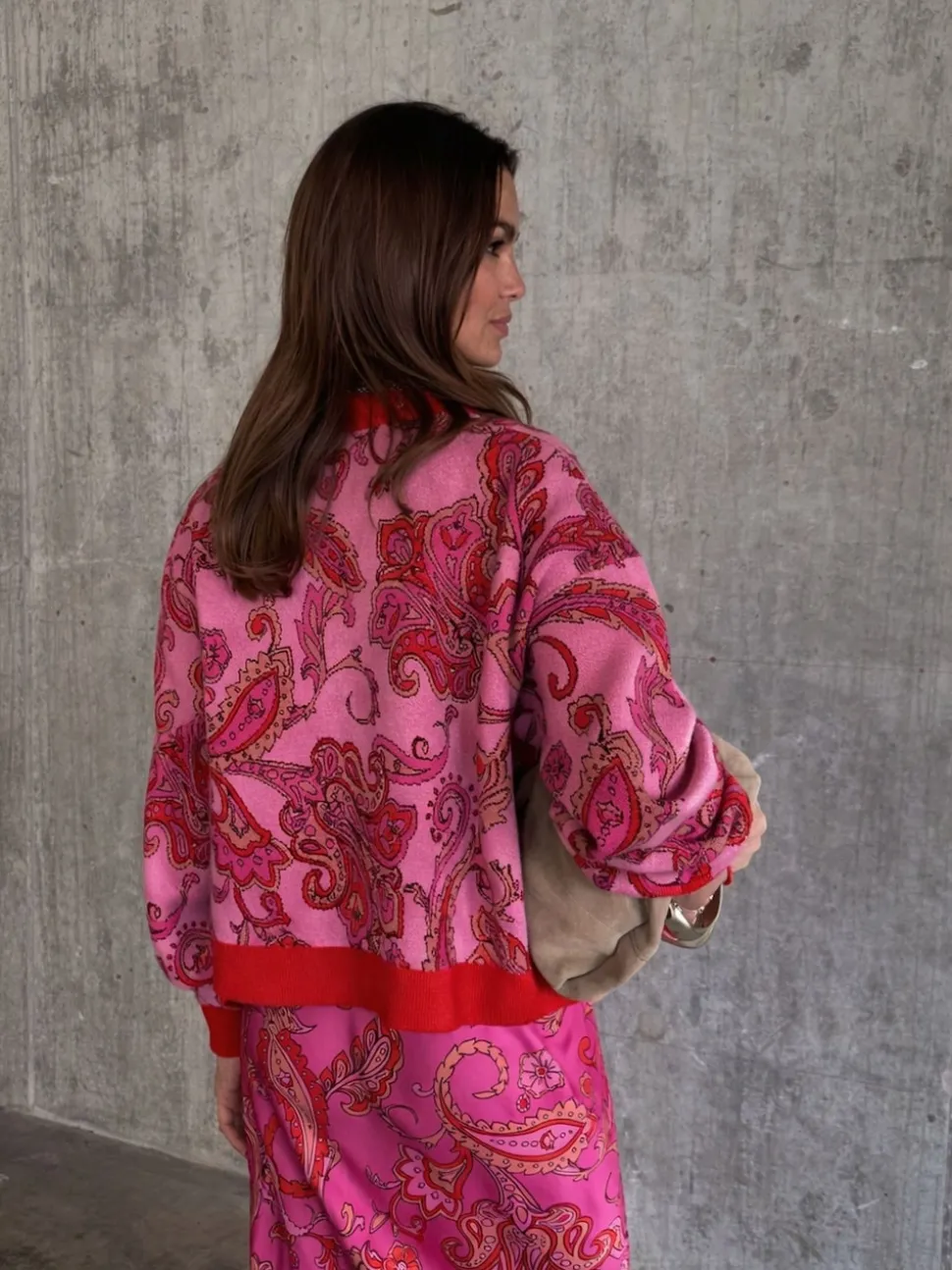 Cardigan Never Fully Dressed Motif paisley Oslo