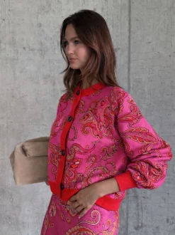 Cardigan Never Fully Dressed Motif paisley Oslo