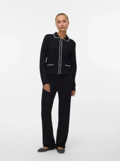 Cardigan VERO MODA en maille à boutons contrastants sur le devant