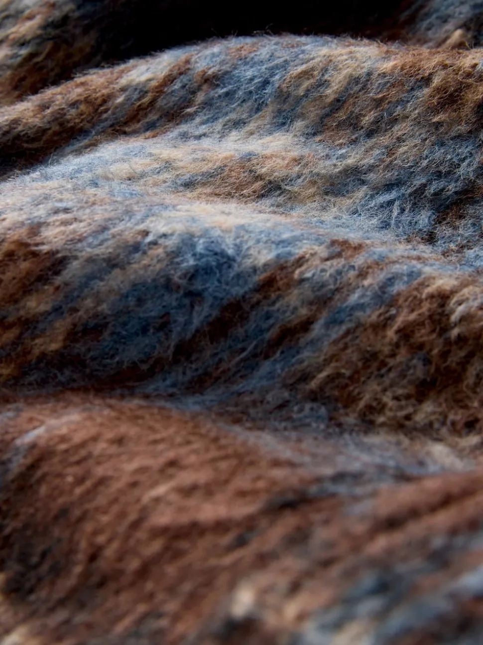 Carreaux marron chocolat - Trench