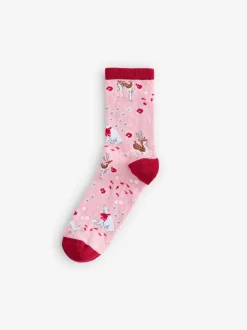 Cath Kidston lot de 4 chaussettes en coton