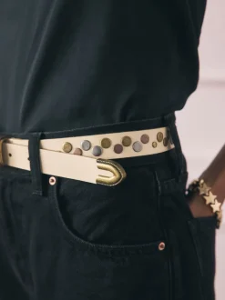 Ceinture cloutée en cuir Rockett St George