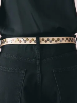 Ceinture cloutée en cuir Rockett St George