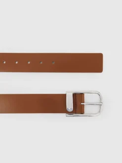 Ceinture en cuir avec boucle à demi-passant Reiss Iyla