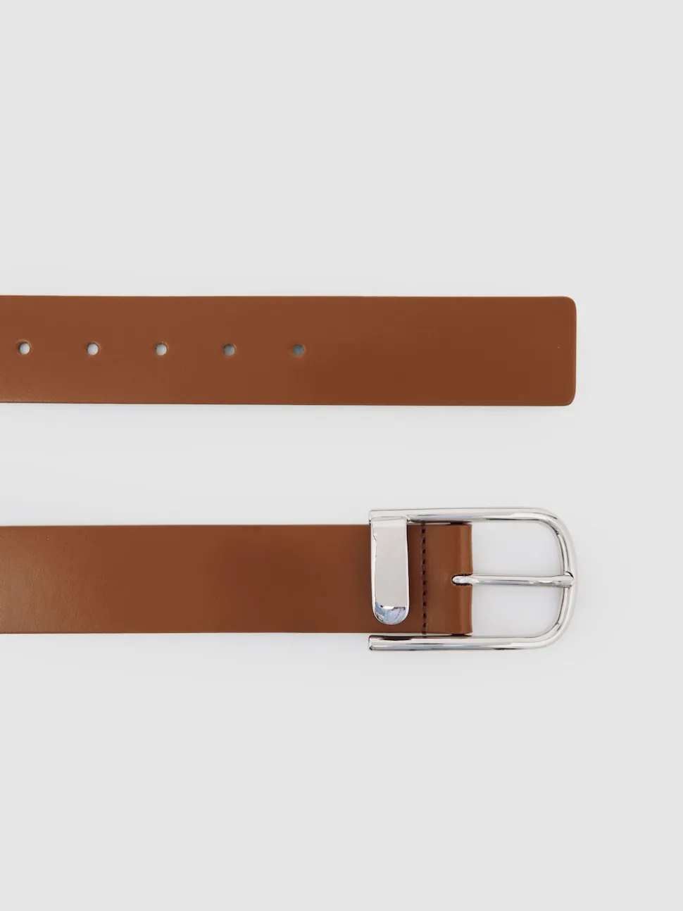 Ceinture en cuir avec boucle à demi-passant Reiss Iyla