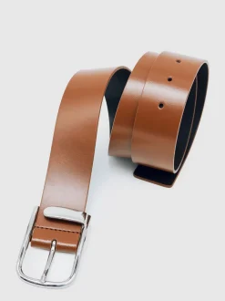 Ceinture en cuir avec boucle à demi-passant Reiss Iyla