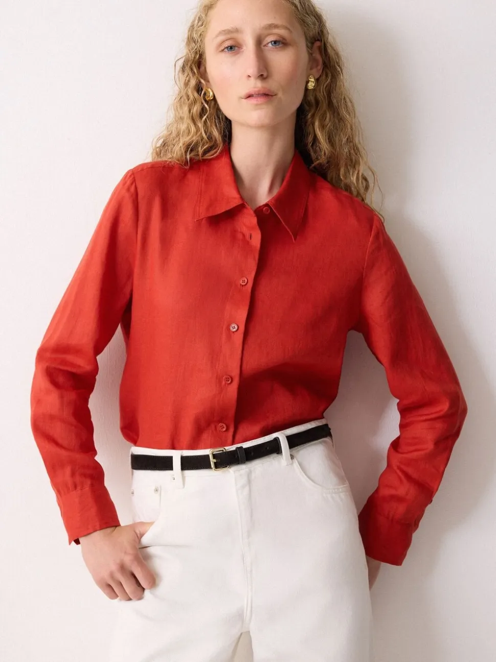 Ceinture fine en daim Jigsaw