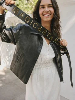Ceinture épaisse cloutée Rockett St George en cuir Magic and Star Dust