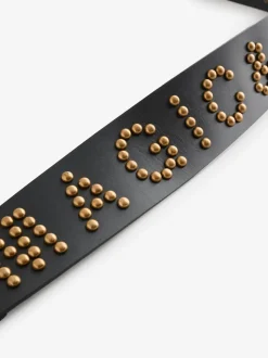 Ceinture épaisse cloutée Rockett St George en cuir Magic and Star Dust