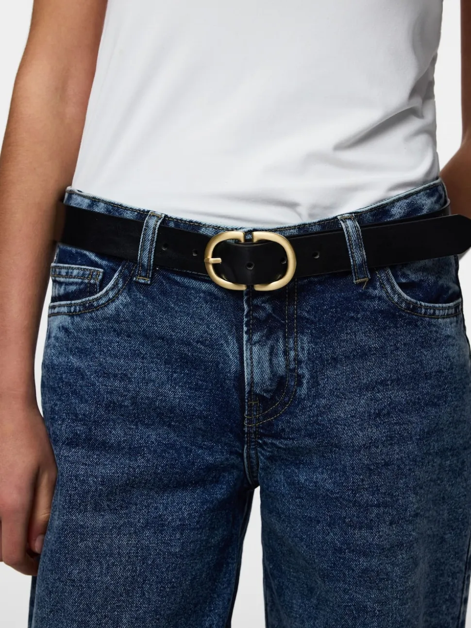 Ceinture PIECES en cuir