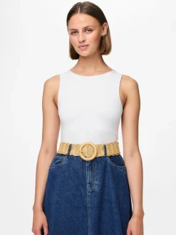 Ceinture PIECES en raphia