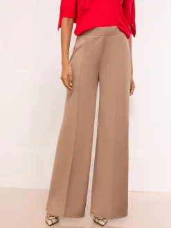 chameau - Lipsy Pantalon large taille haute