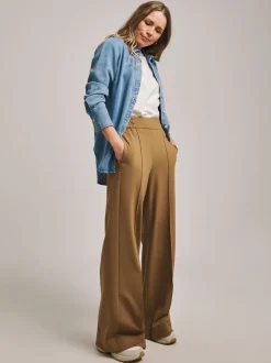 chameau - Pantalons Jambe large Anthology By JD WIlliams Premium Ponte