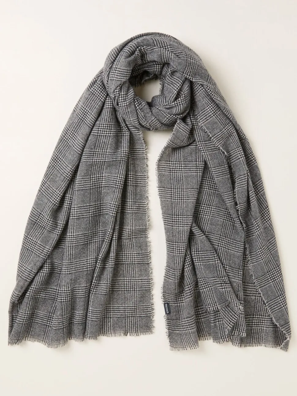Écharpe en tweed FatFace