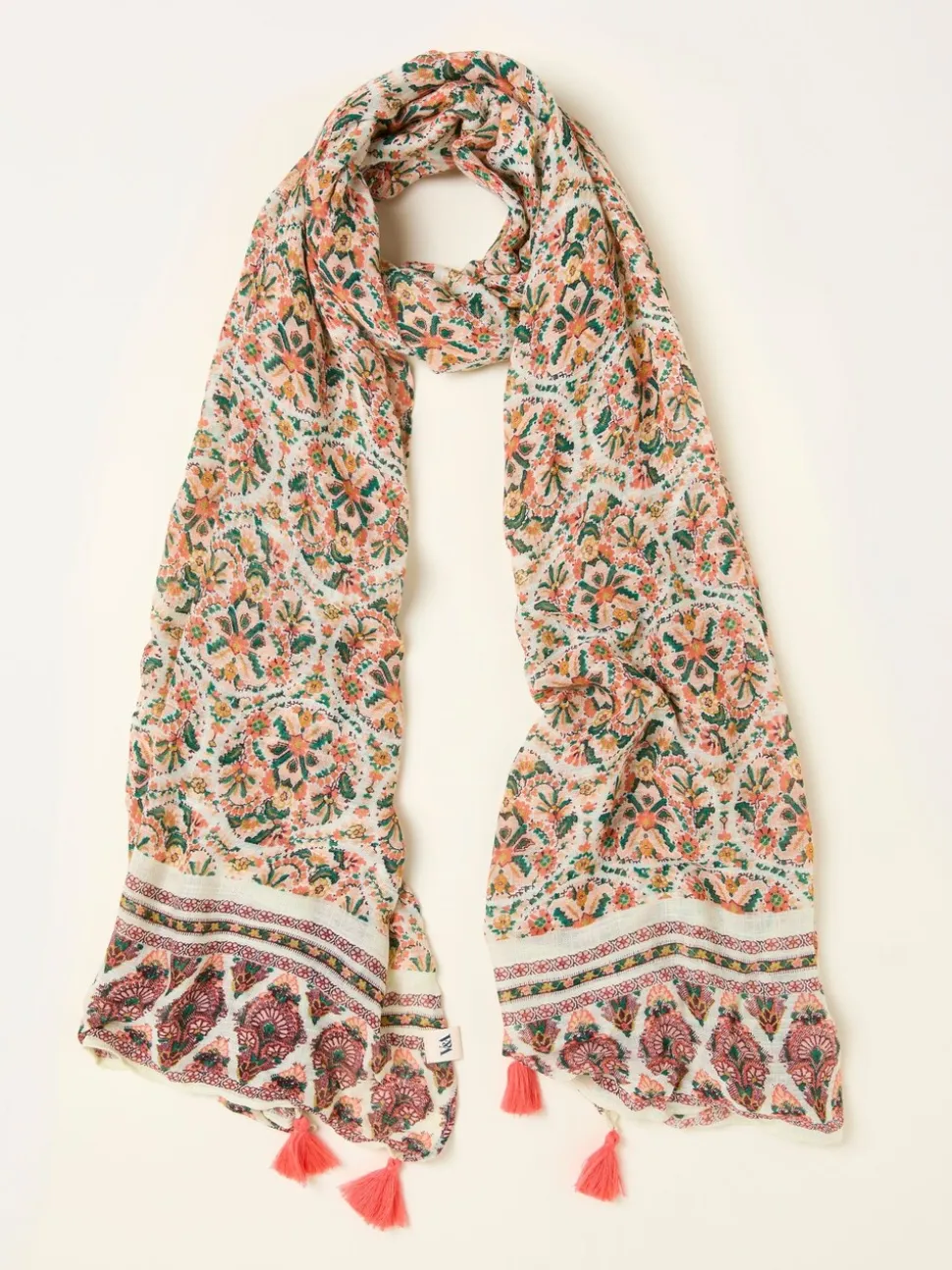 Écharpe FatFace à motif paisley orné