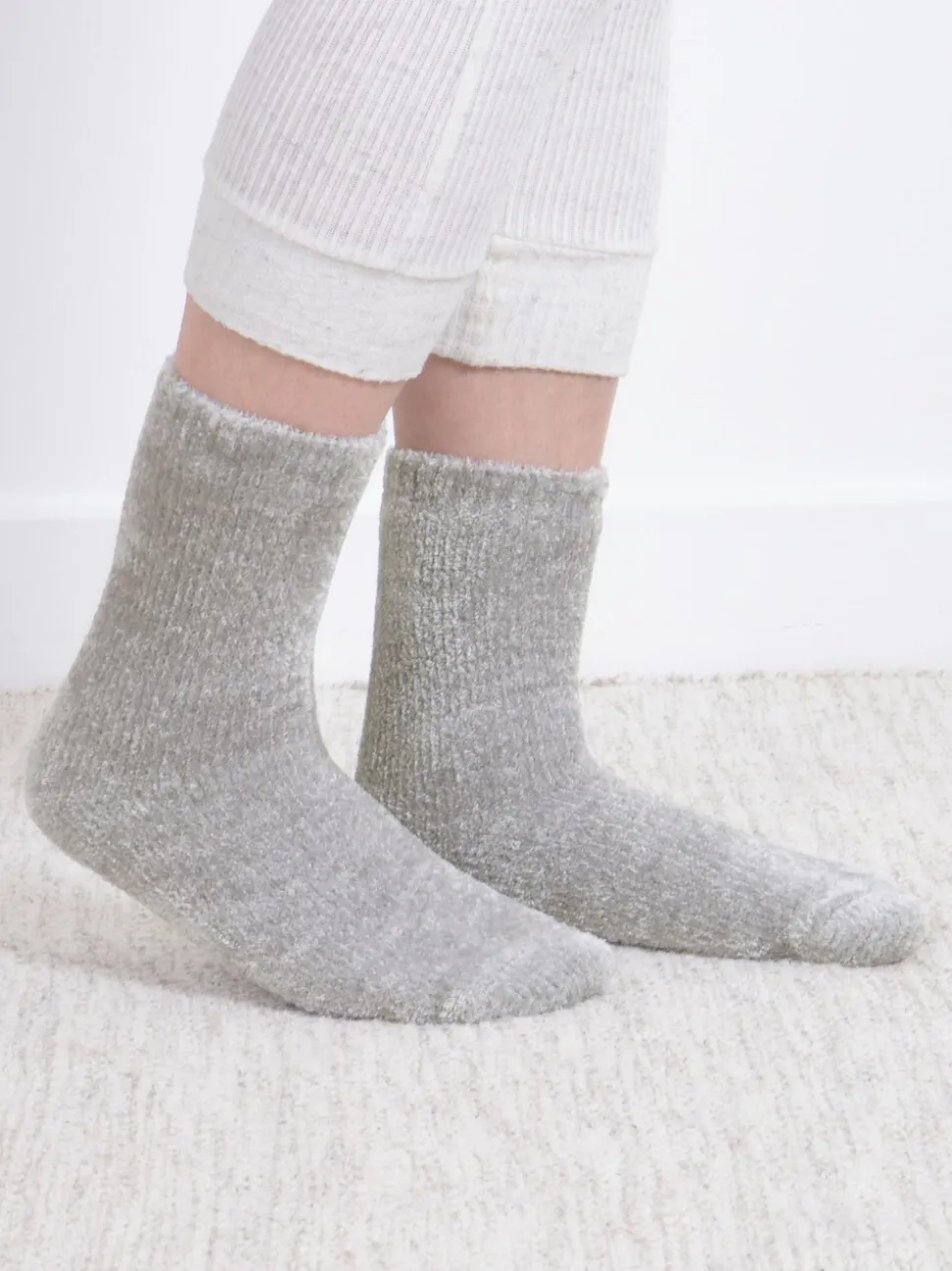 Chaussettes de lit Totes Toasties Ladies Fair Isle & Chenille super douces