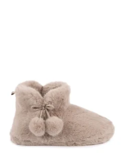Chaussons bottes Totes Toasties femme en fausse fourrure