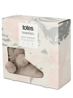 Chaussons bottes Totes Toasties femme en fausse fourrure