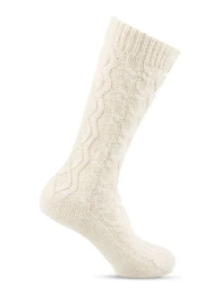 Chaussons chaussettes Totes Toasties femme en maille torsadée souples