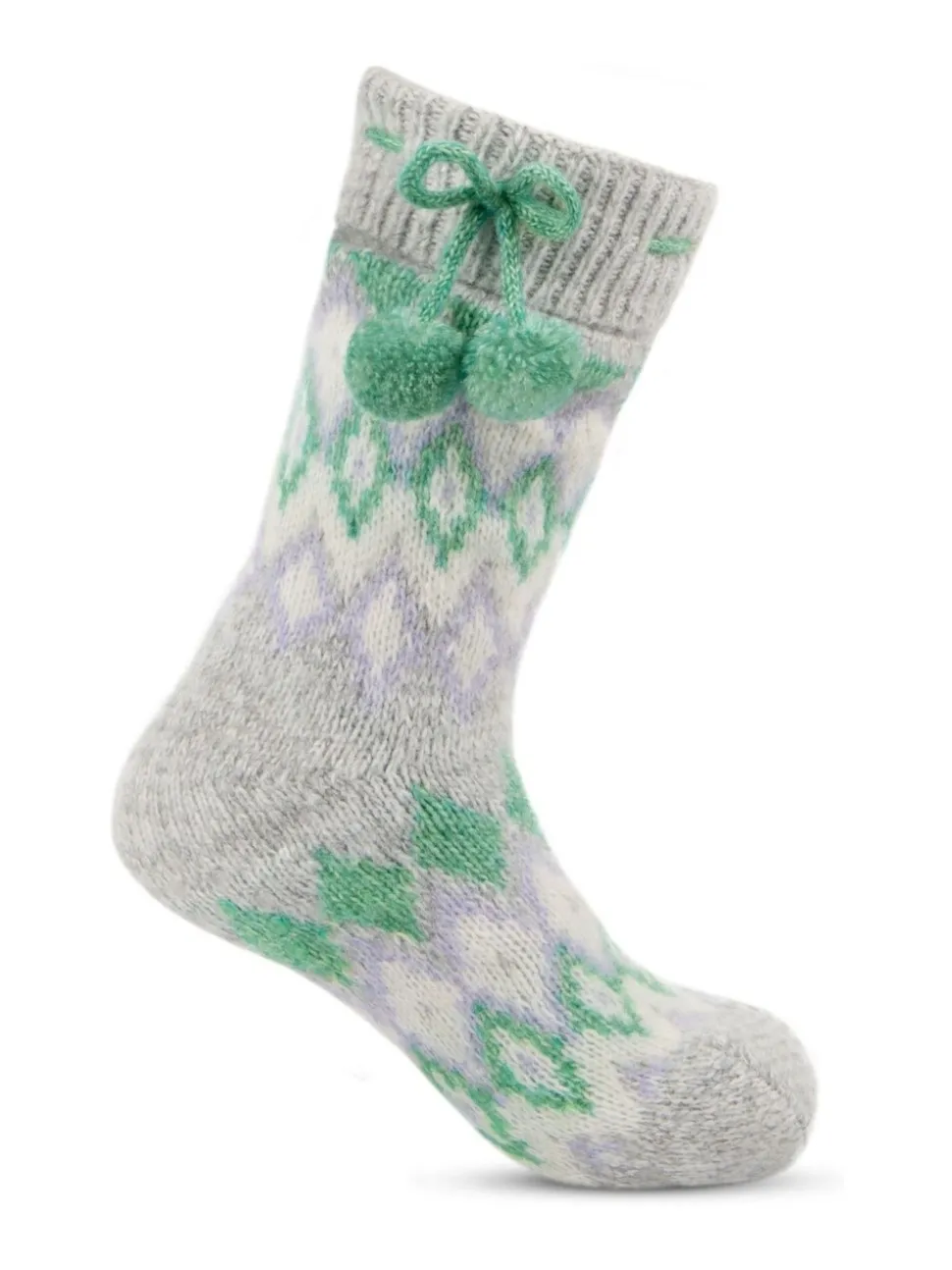 Chaussons chaussettes Totes Toasties Ladies Fairisle en chenille