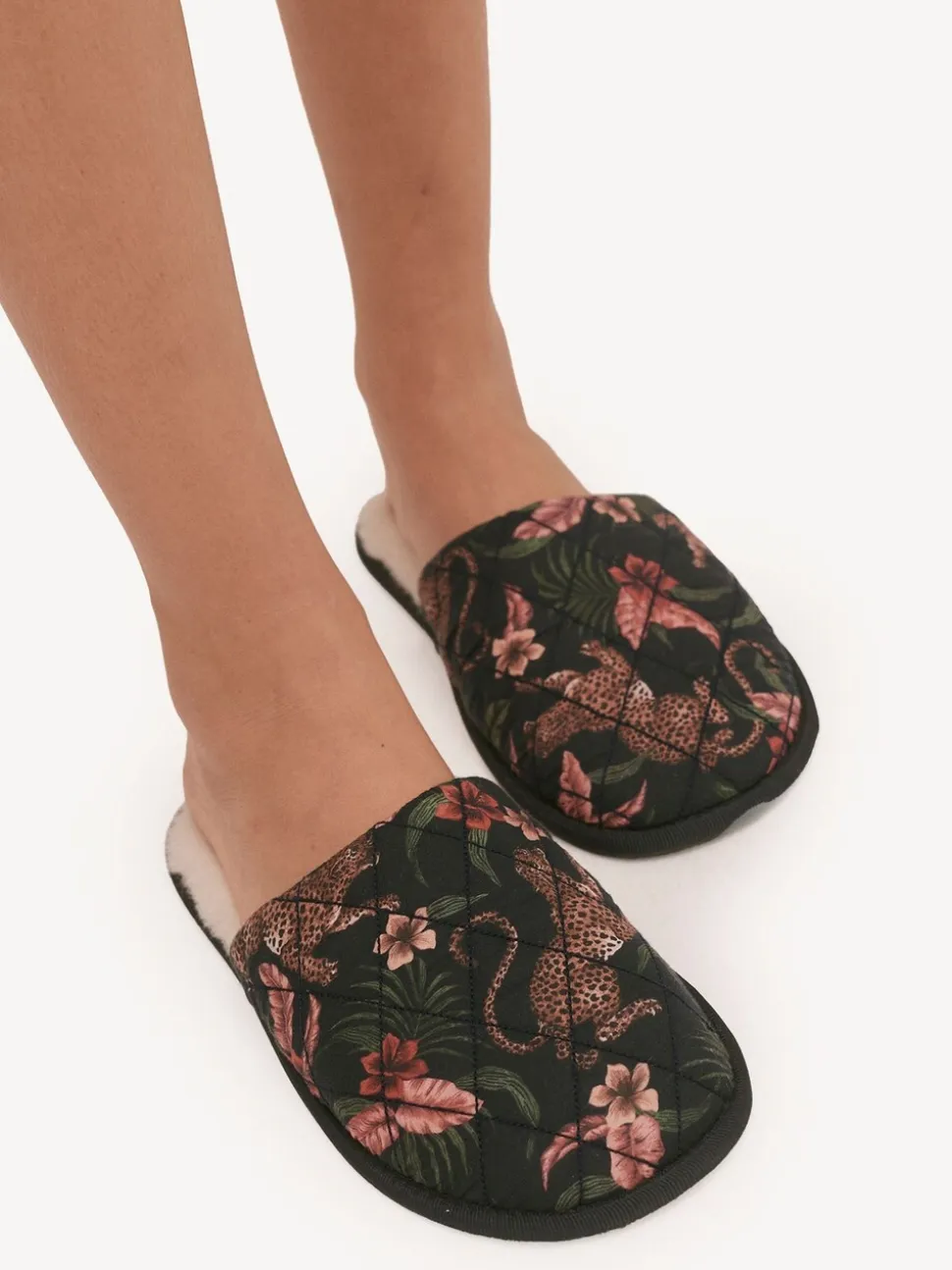 Chaussons en laine Desmond & Dempsey