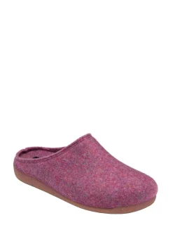 Chaussons mules Lotus en textile