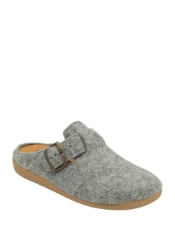 Chaussons mules Lotus en textile