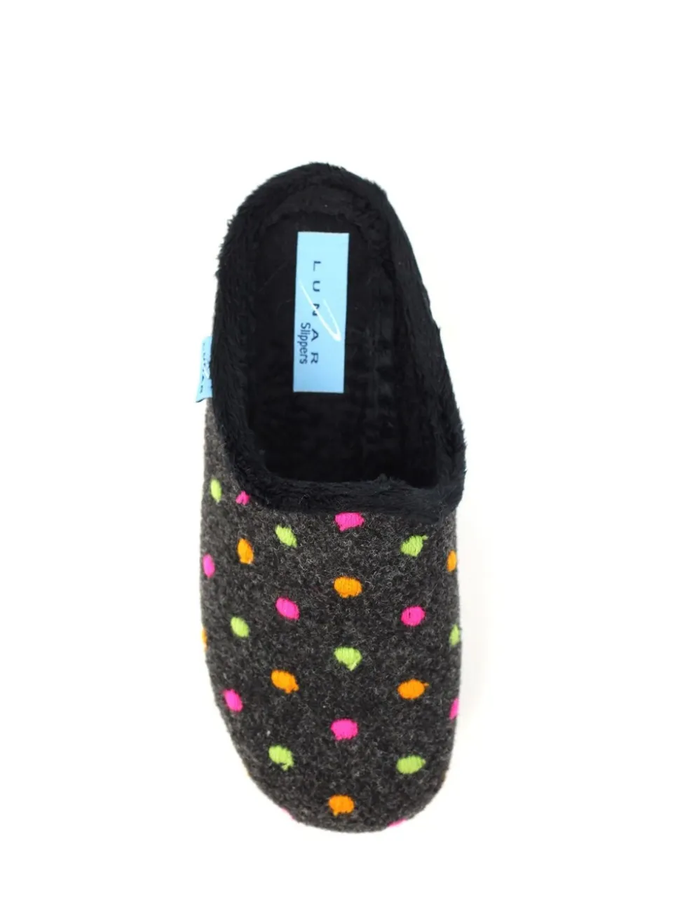 Chaussons mules Lunar Peanut à pois