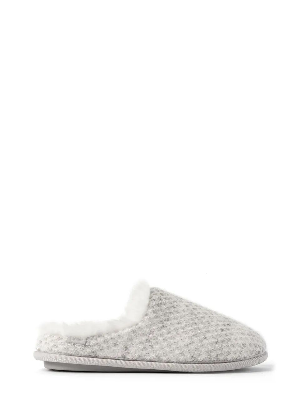 Chaussons mules Totes Isotoner pour femme en maille scintillante