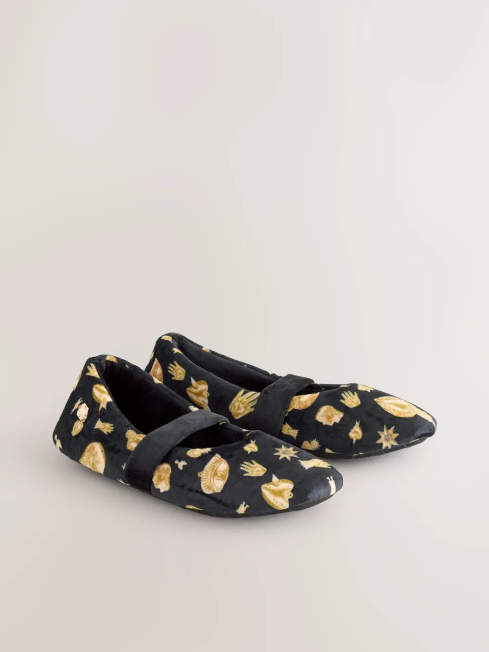 Chaussons Never Fully Dressed Charm Velour Mary Jane