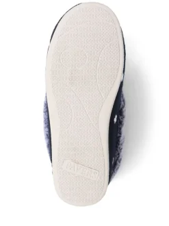 Chaussons Pavers en fausse fourrure fleuris
