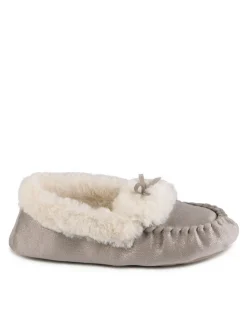 Chaussons Totes mocassins d’hiver scintillants pour femme
