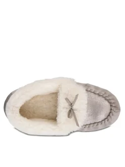 Chaussons Totes mocassins d’hiver scintillants pour femme