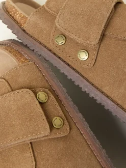 Chaussure maison FatFace enveloppante à bout ouvert