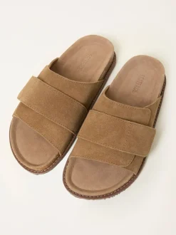 Chaussure maison FatFace enveloppante à bout ouvert