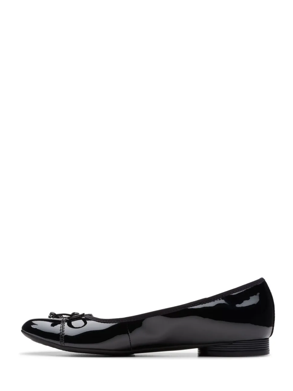 Chaussures Clarks en cuir verni Loreleigh Ballerina