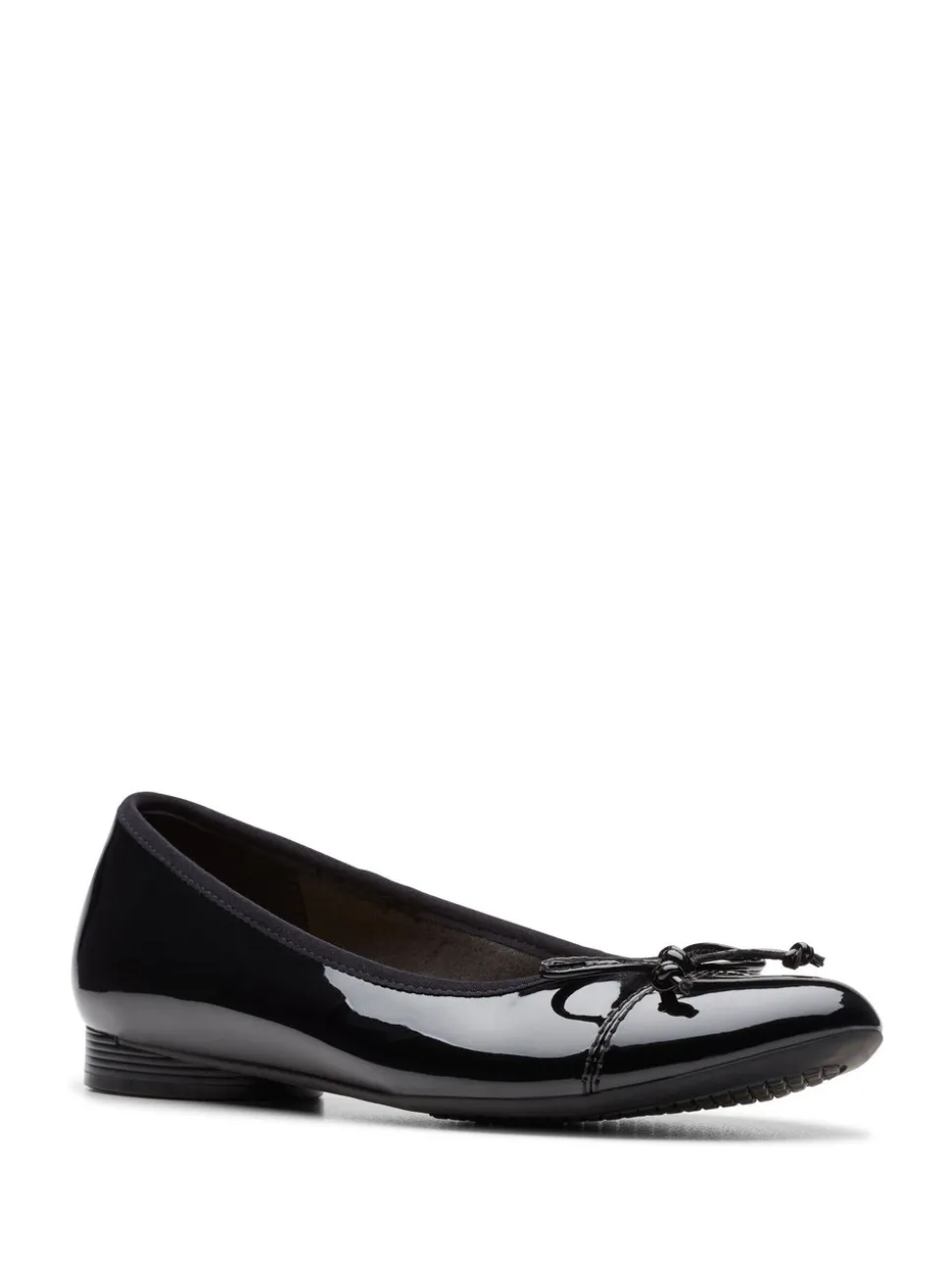 Chaussures Clarks en cuir verni Loreleigh Ballerina