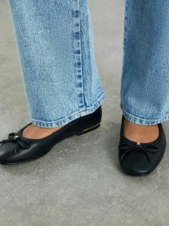 Chaussures plates River Island avec nœud
