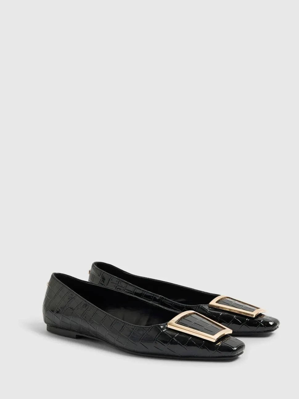 Chaussures plates River Island boucle
