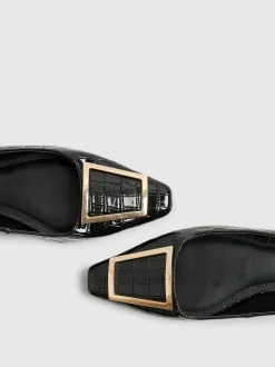 Chaussures plates River Island boucle