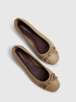 Chaussures plates River Island avec nœud