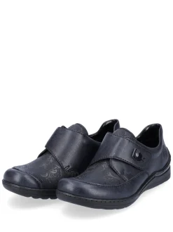 Chaussures Rieker Bleu Bur-Fastener femme